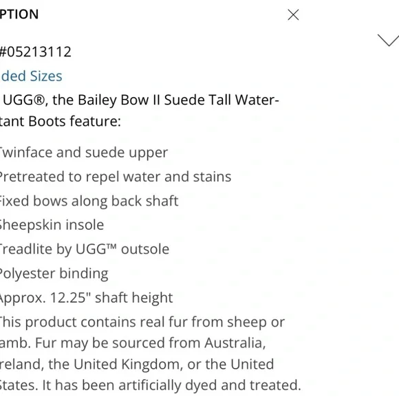 UGG Bailey Bow Suede Tall Water-Resistant Boots - Picture 5 of 5